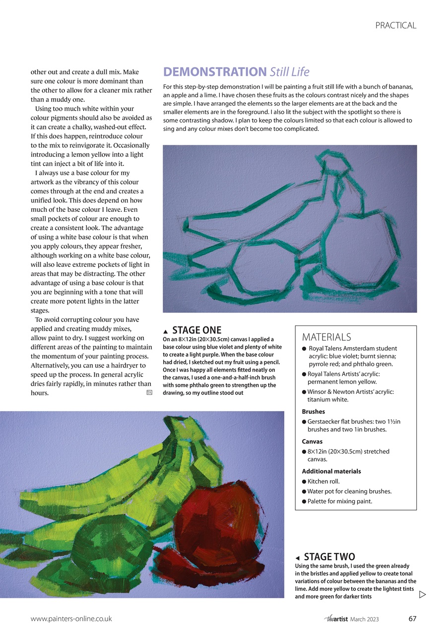 The Artist Preview Pages