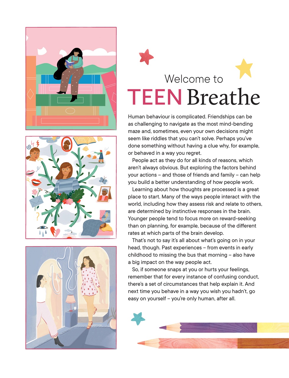 Teen Breathe Preview Pages