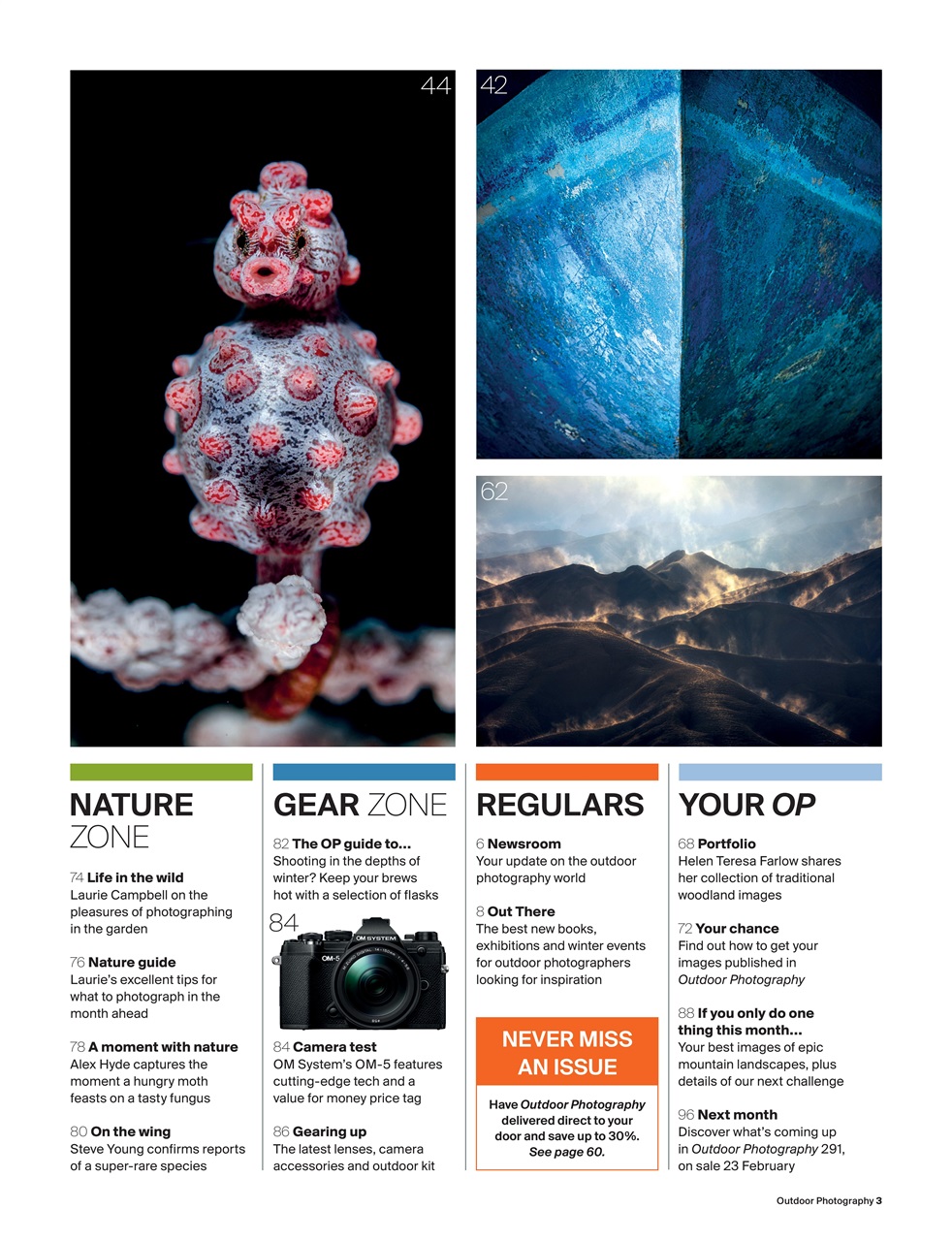 Outdoor Photography Preview Pages