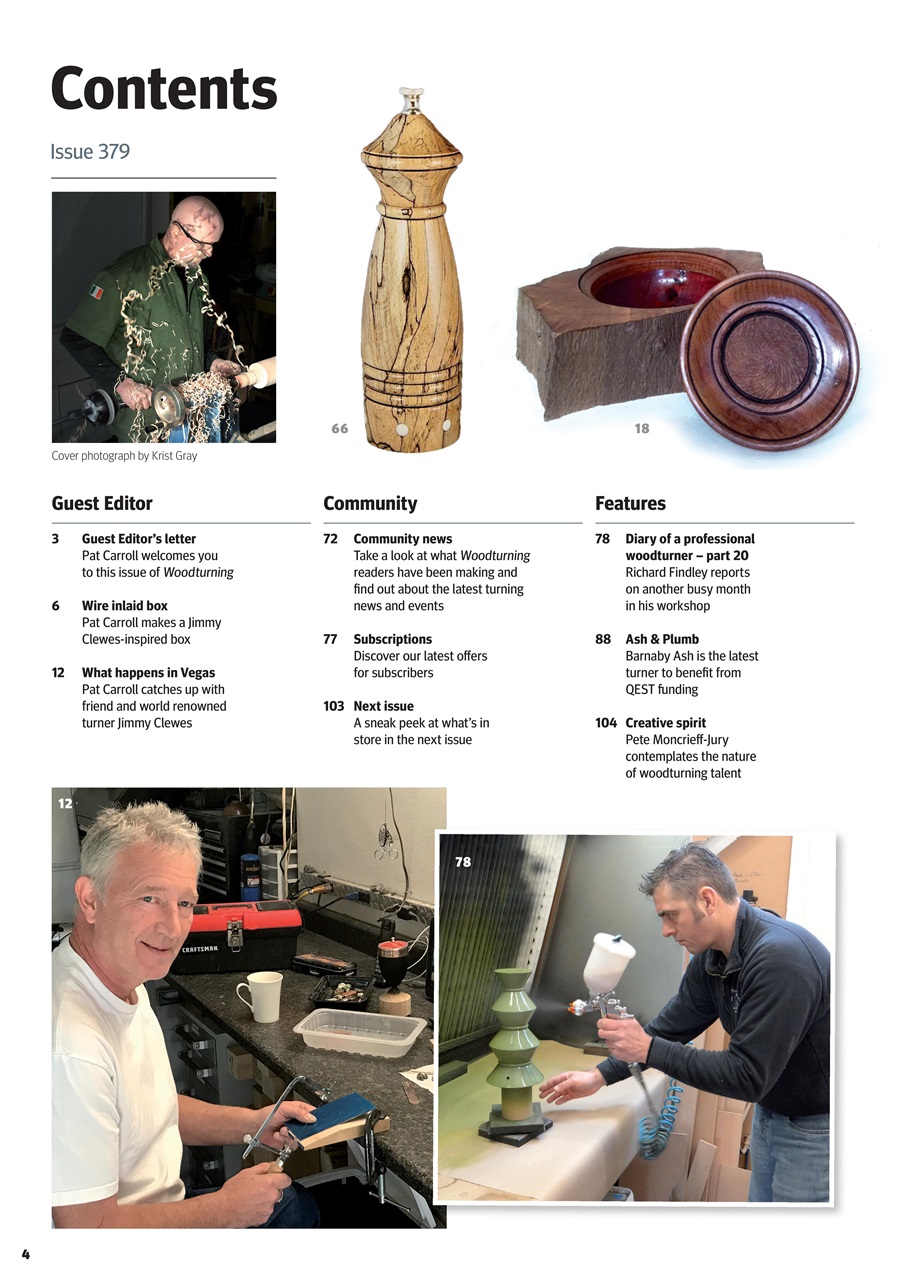 Woodturning Preview Pages