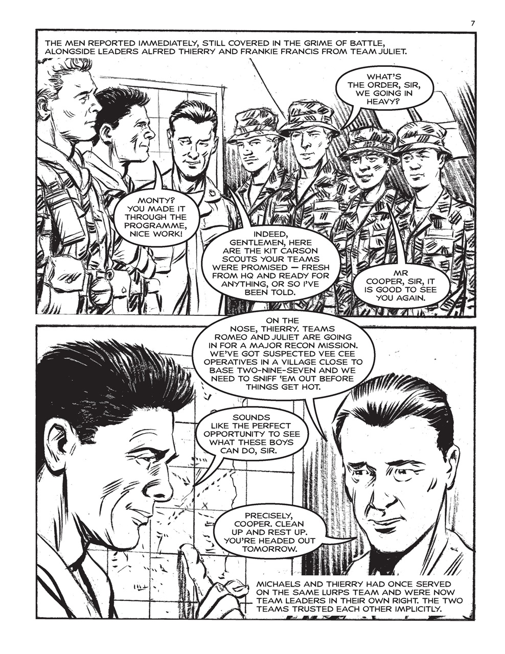 Commando Preview Pages