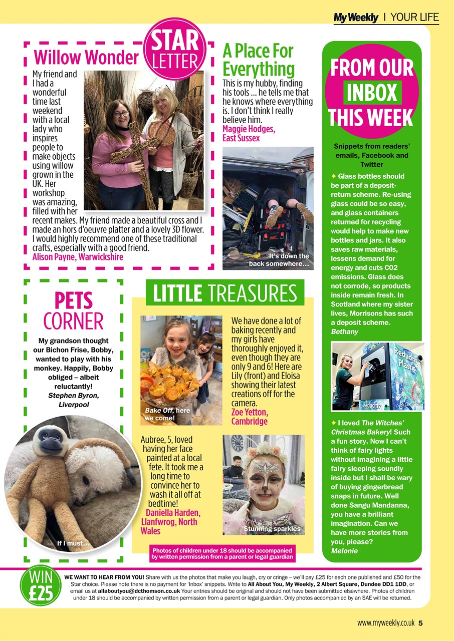 My Weekly Preview Pages