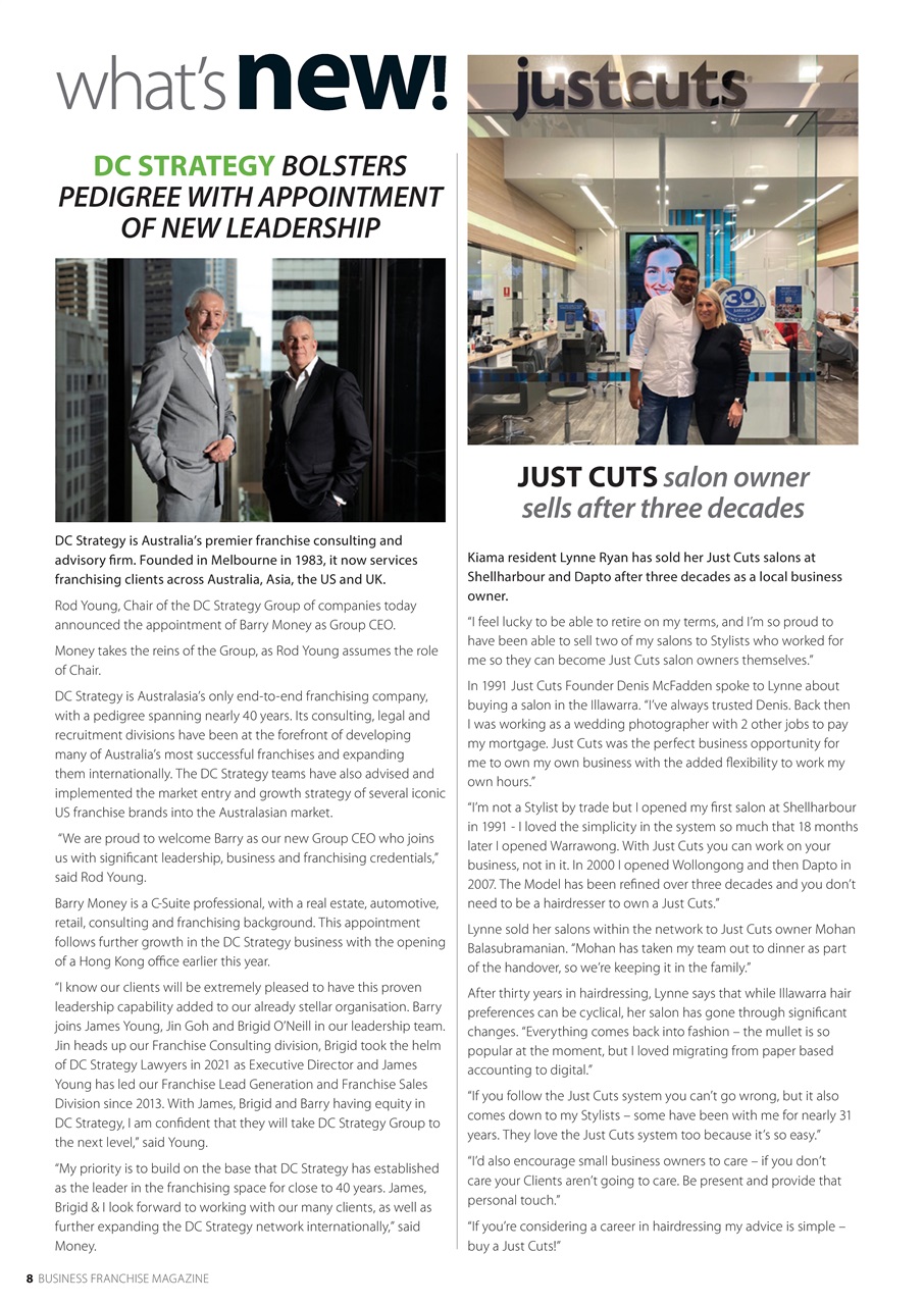 Business Franchise Australia&NZ Preview Pages