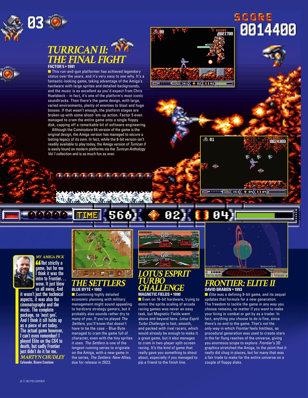 Retro Gamer Preview Pages