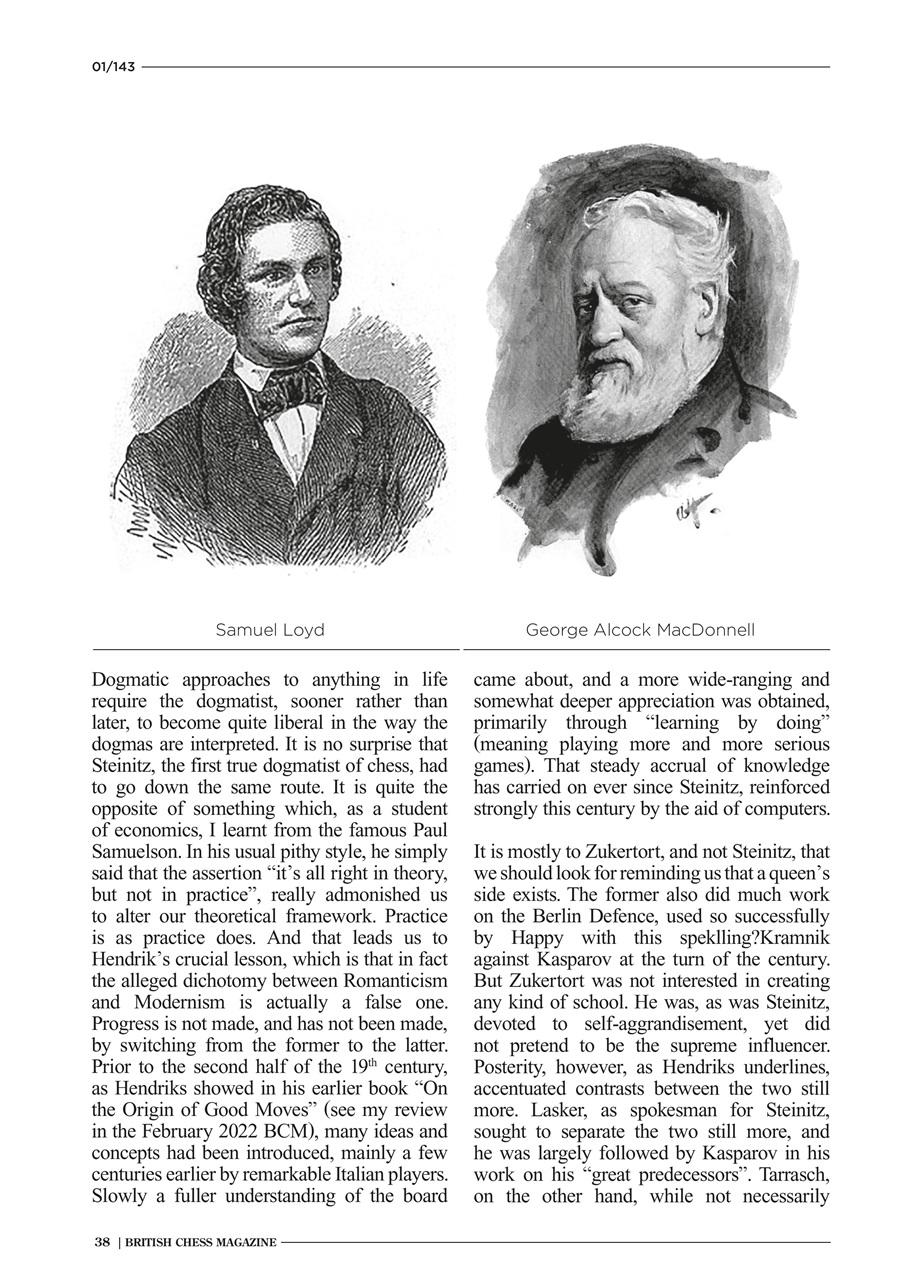 British Chess Magazine Preview Pages