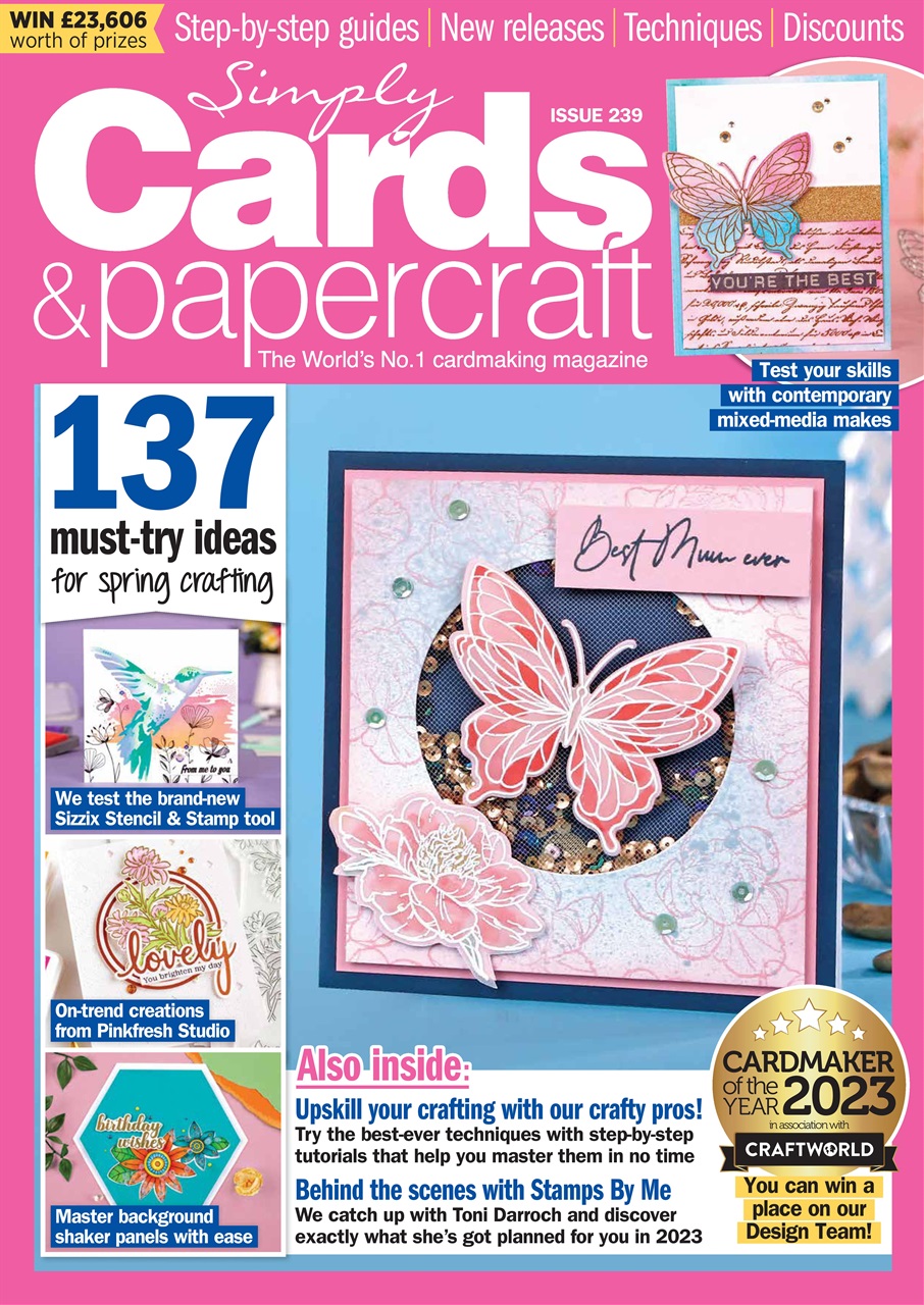 Simply Cards & Papercraft Preview Pages