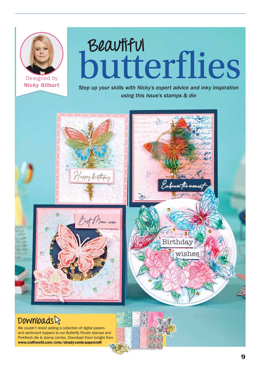 Simply Cards & Papercraft Preview Pages