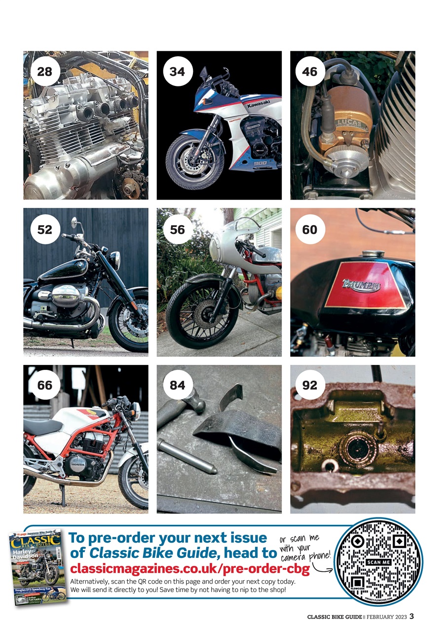 Classic Bike Guide Preview Pages