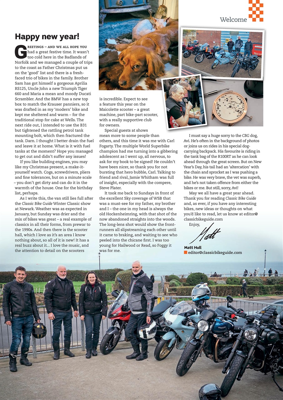 Classic Bike Guide Preview Pages