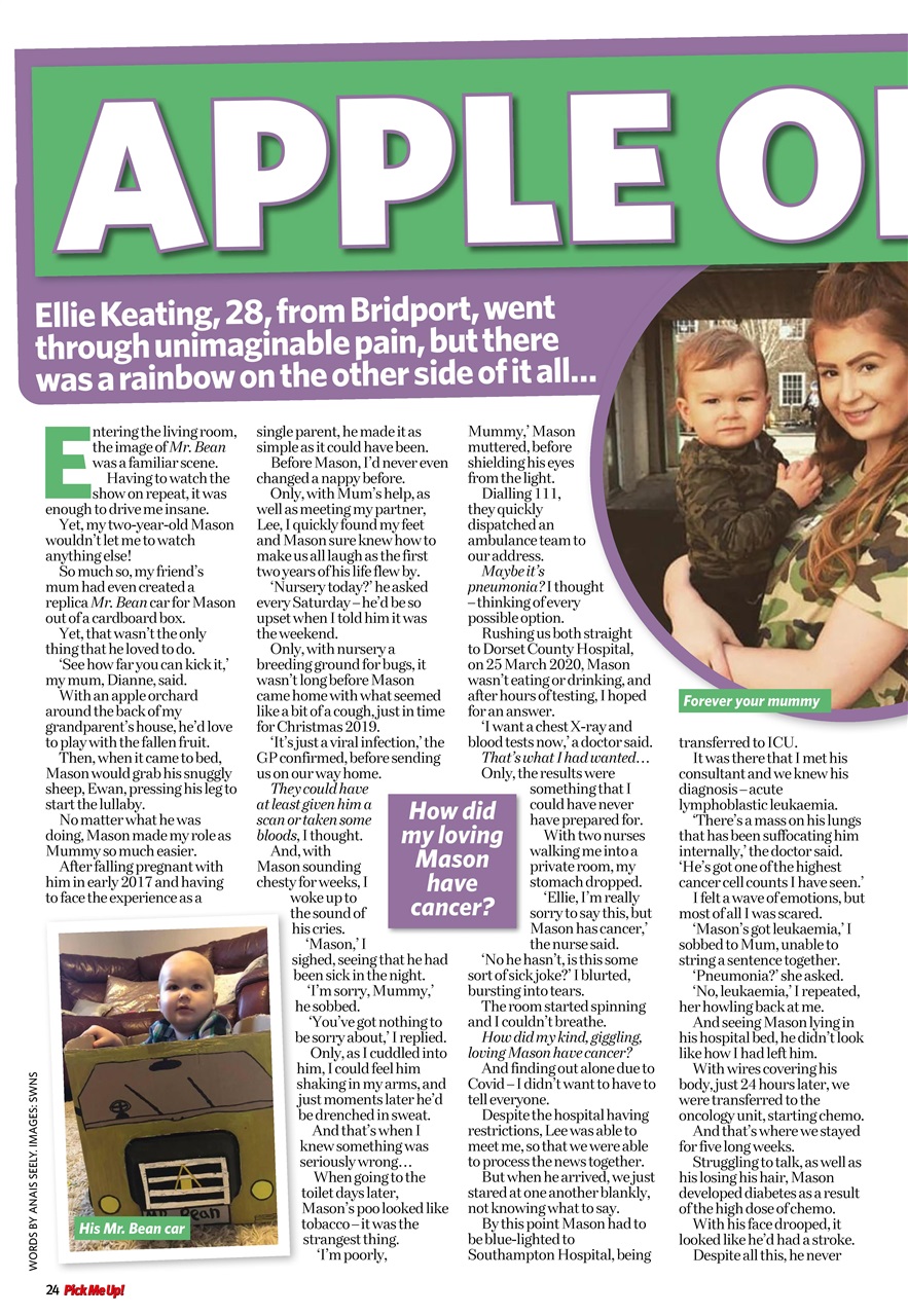 Pick Me Up Preview Pages