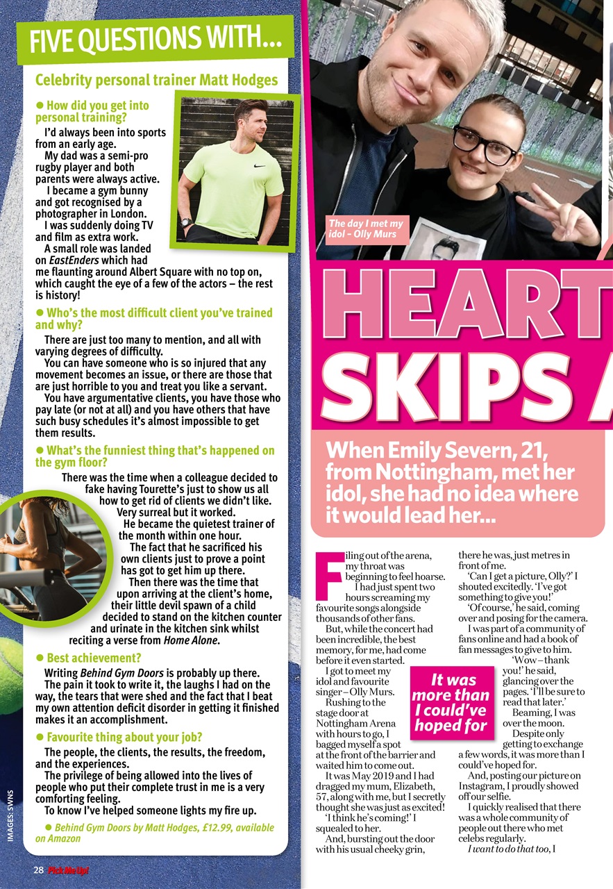 Pick Me Up Preview Pages