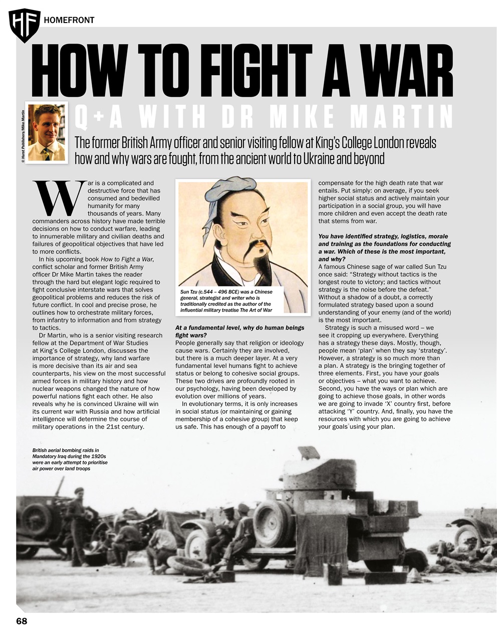History of War Preview Pages