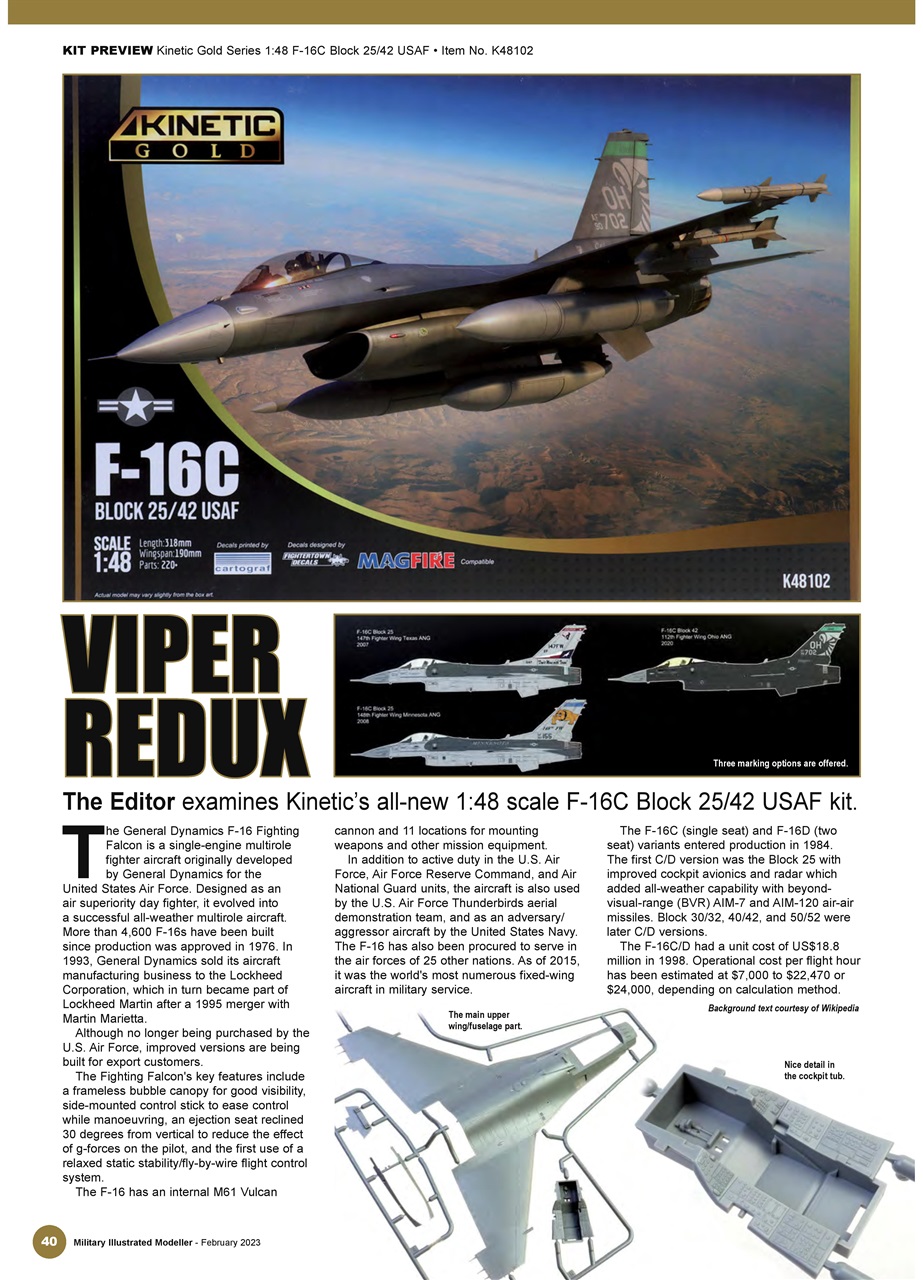 MIM: Aircraft Edition Preview Pages