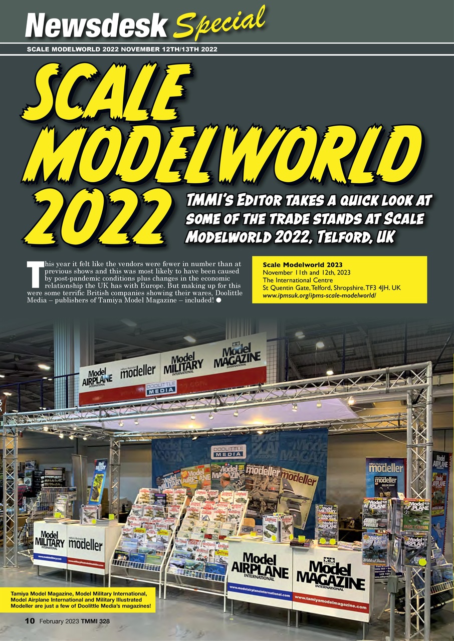 Tamiya Model Magazine Preview Pages