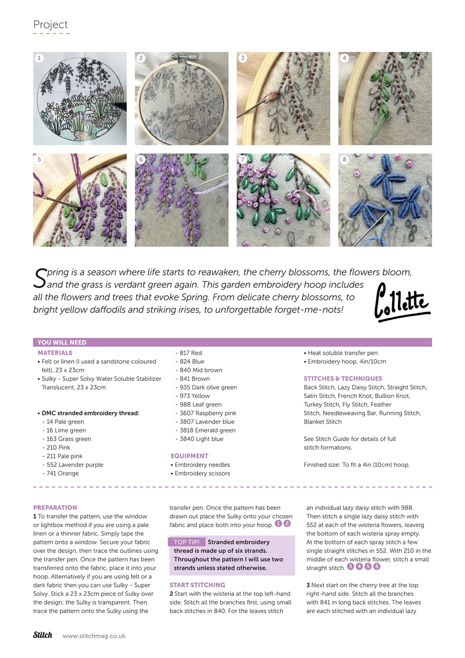 Stitch magazine Preview Pages