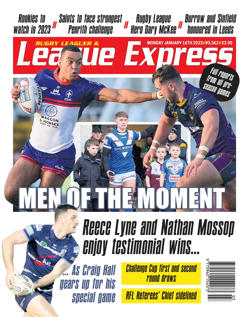 League Express Preview Pages