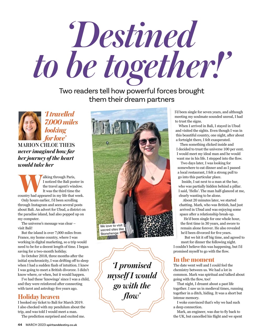 Spirit & Destiny Preview Pages