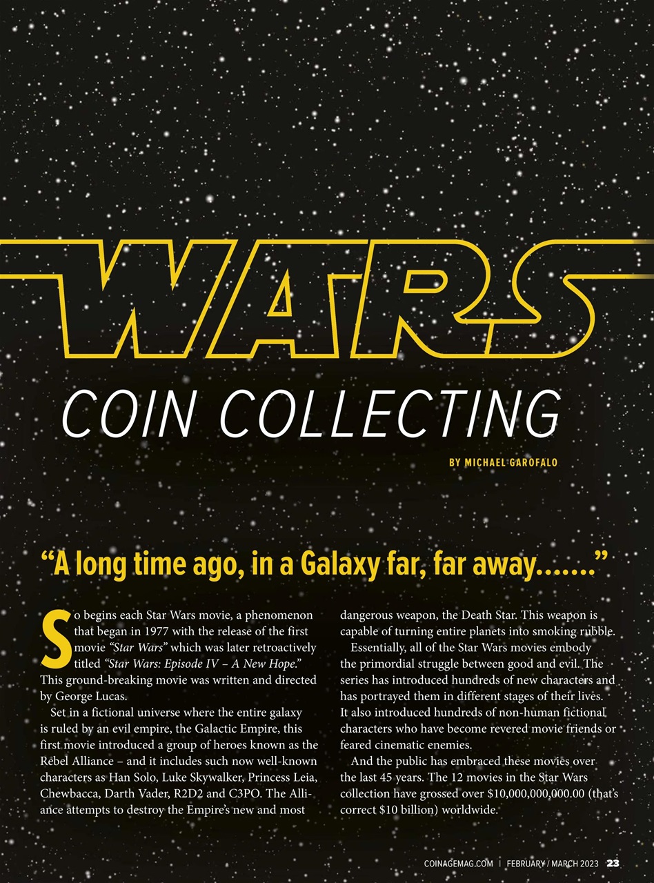 COINage Magazine Preview Pages