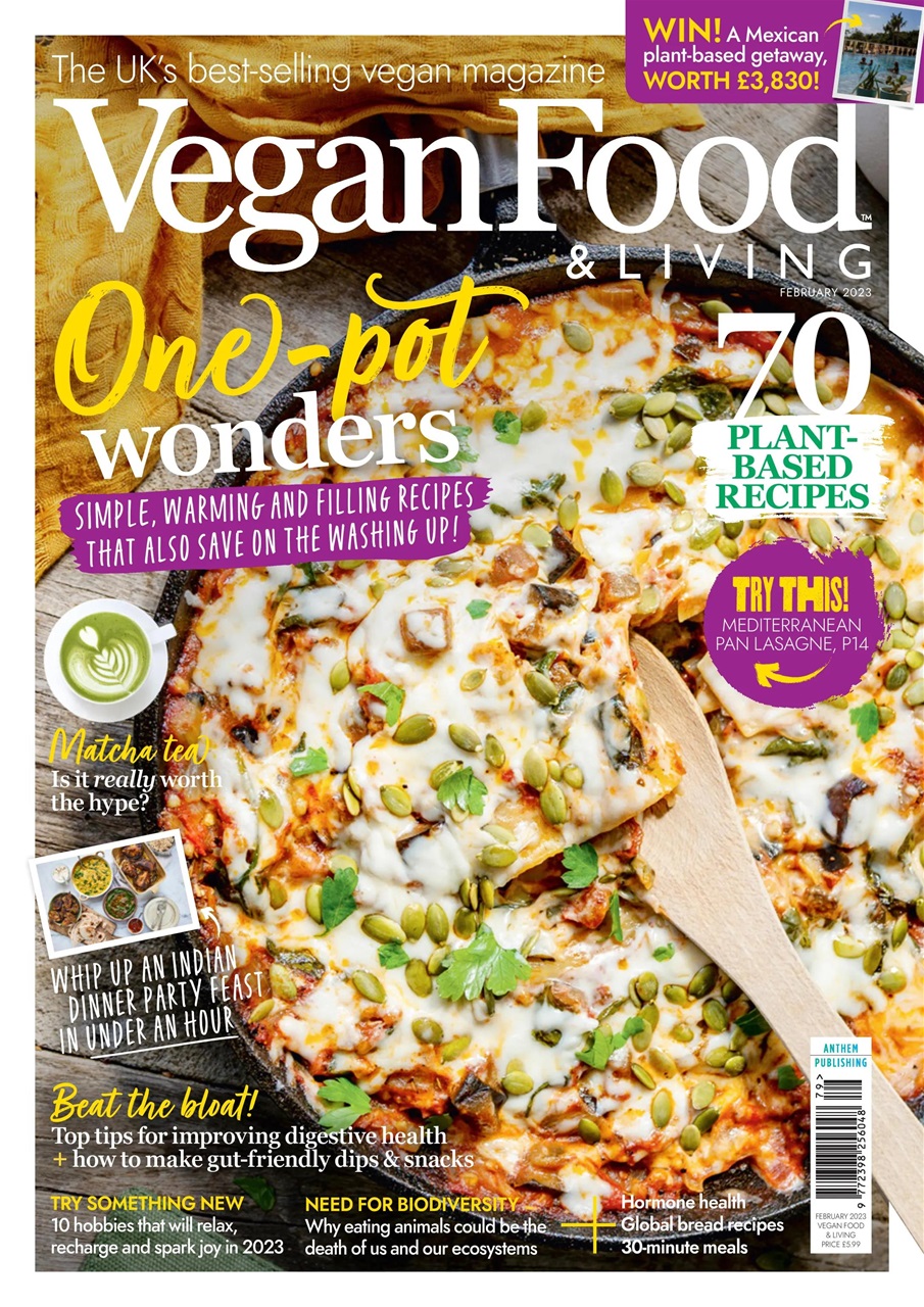 Vegan Food & Living Magazine Preview Pages