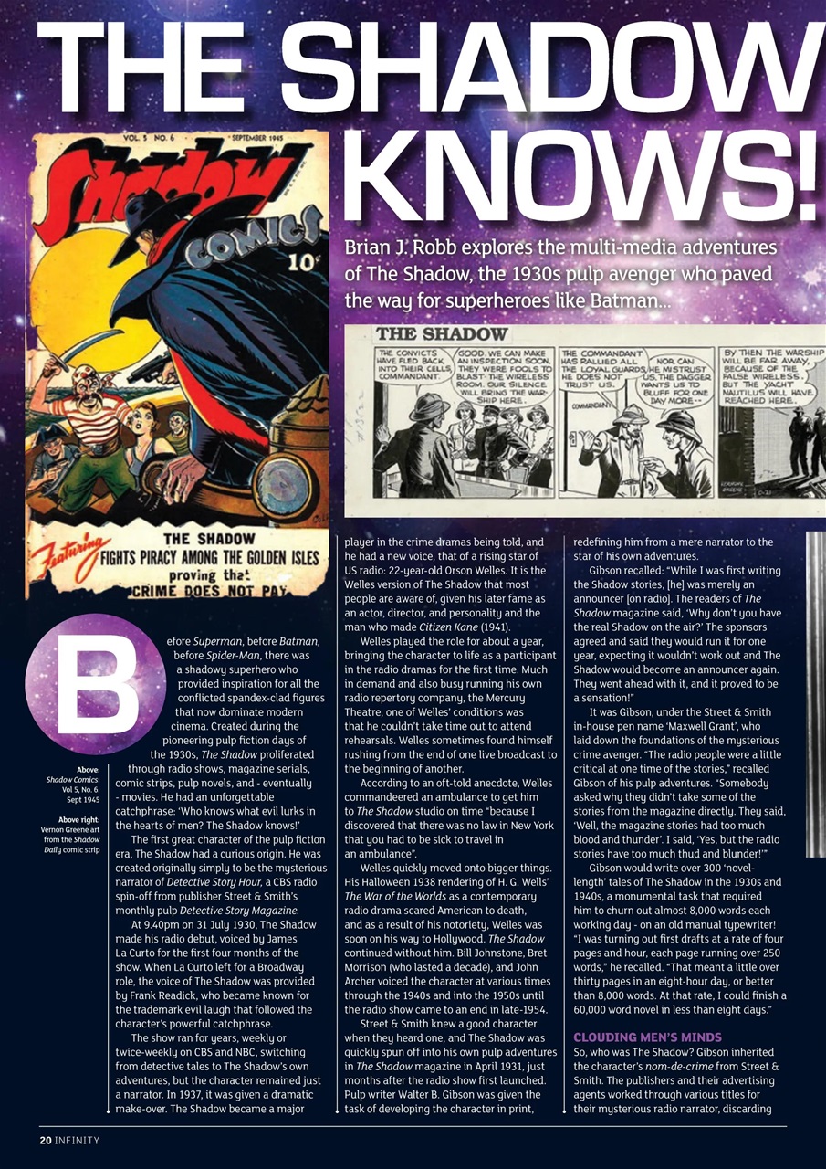 Infinity Magazine Preview Pages