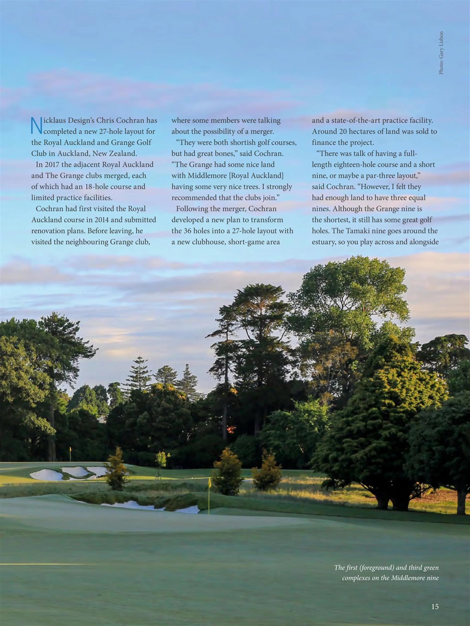 Golf Course Architecture Preview Pages