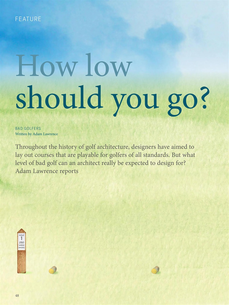 Golf Course Architecture Preview Pages