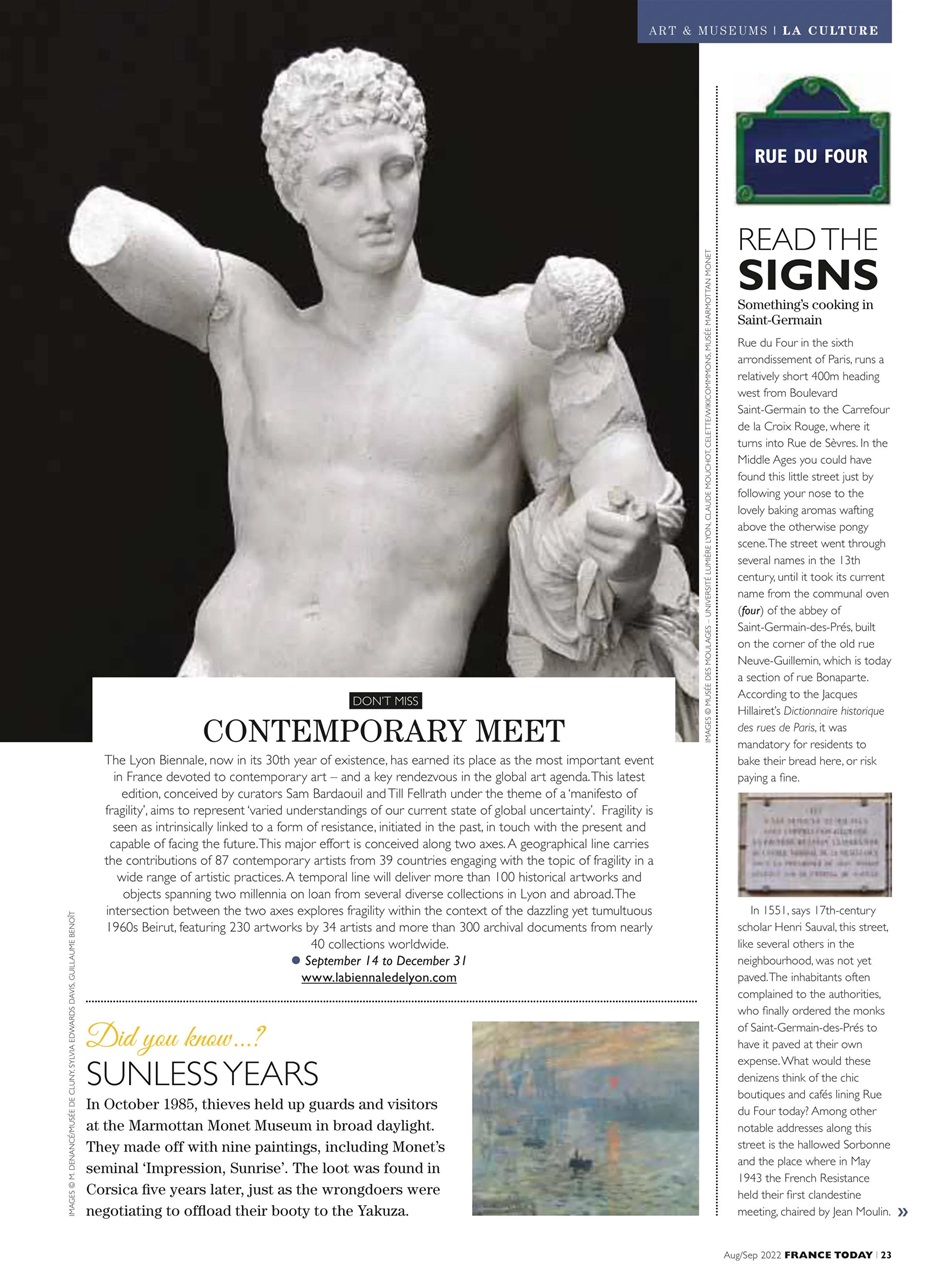 France Today Preview Pages