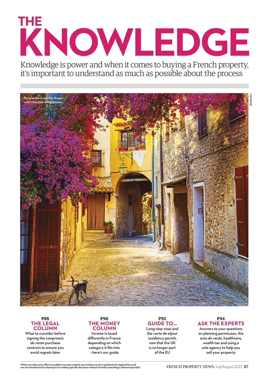 French Property News Preview Pages