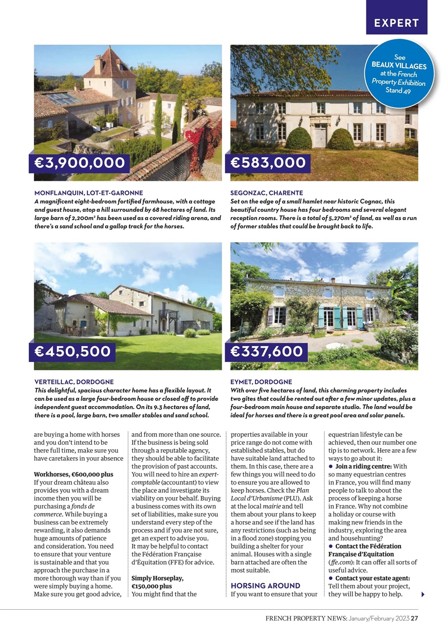 French Property News Preview Pages