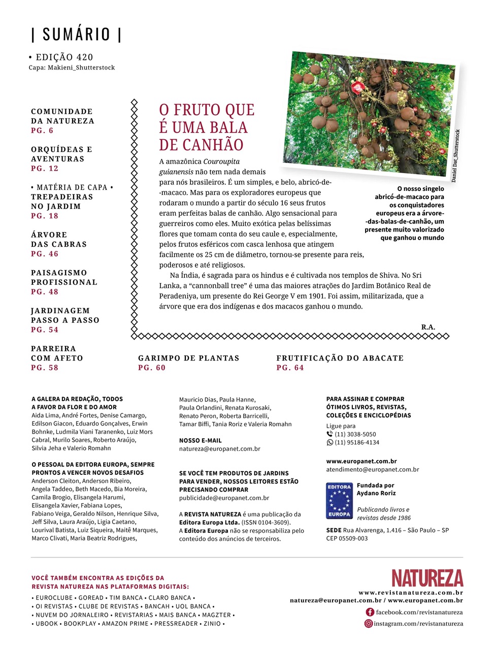 Natureza Preview Pages