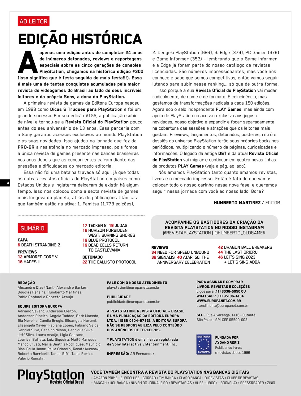 PlayStation Preview Pages