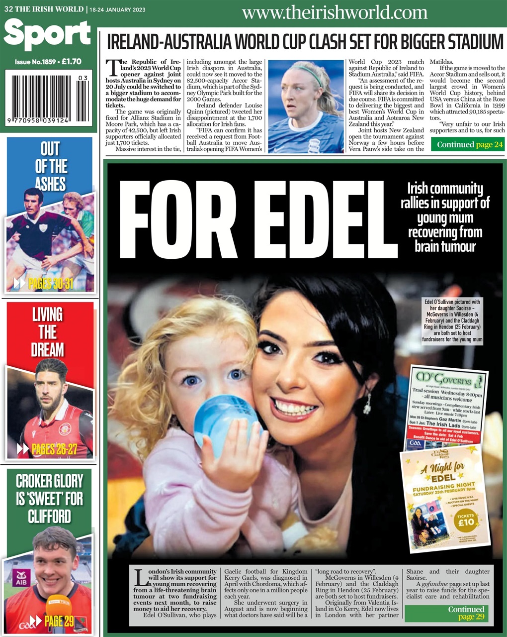 Irish World Preview Pages