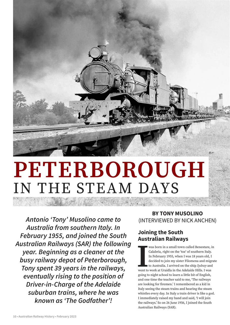 Australian Railway History Preview Pages