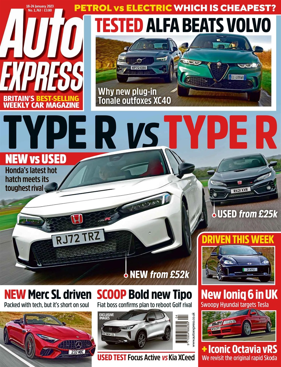 Auto Express Preview Pages