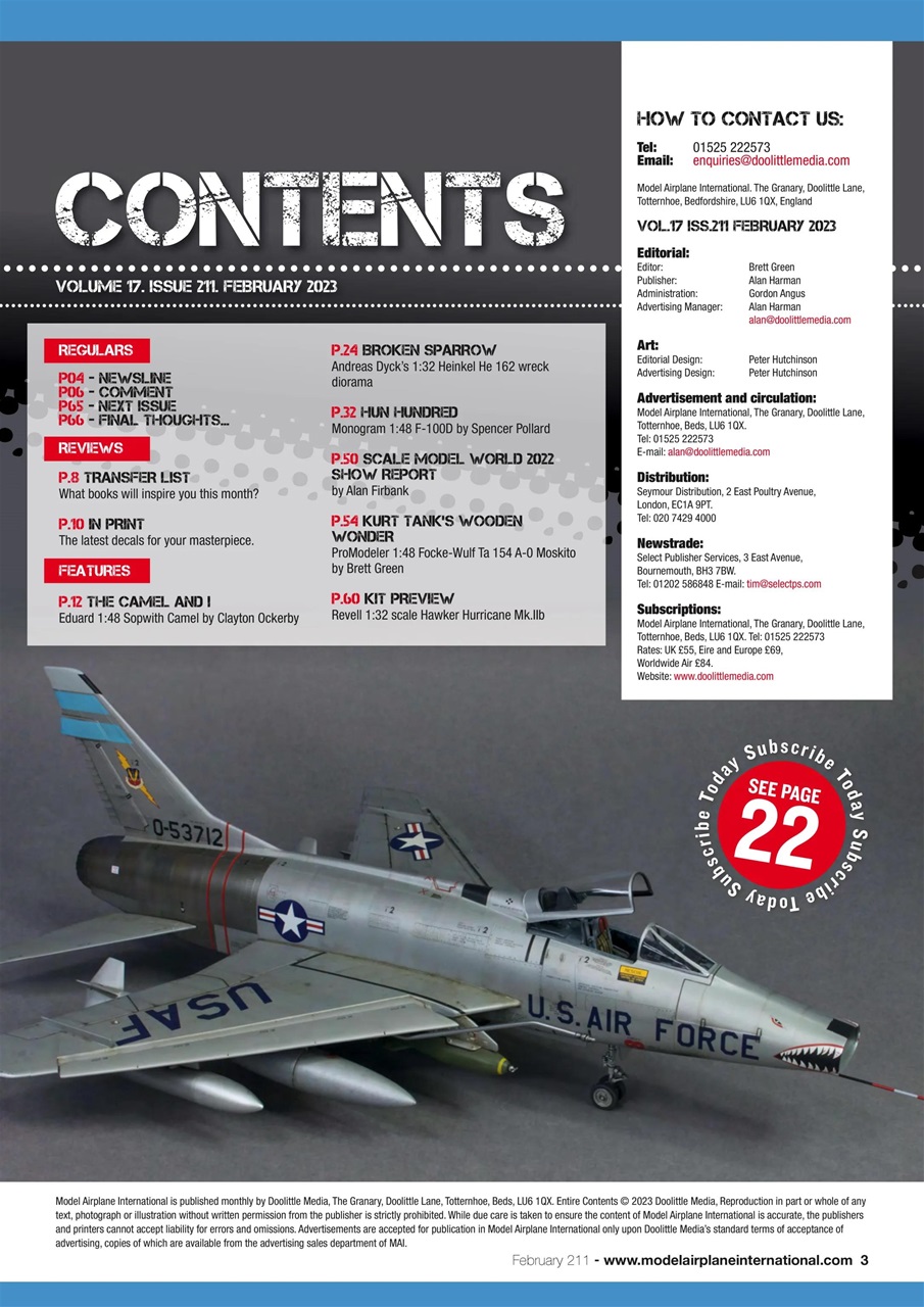 Model Airplane International Preview Pages