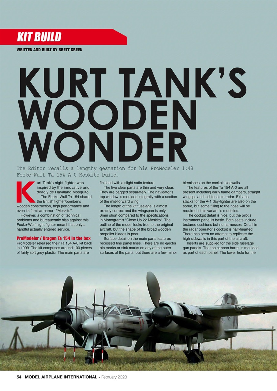 Model Airplane International Preview Pages
