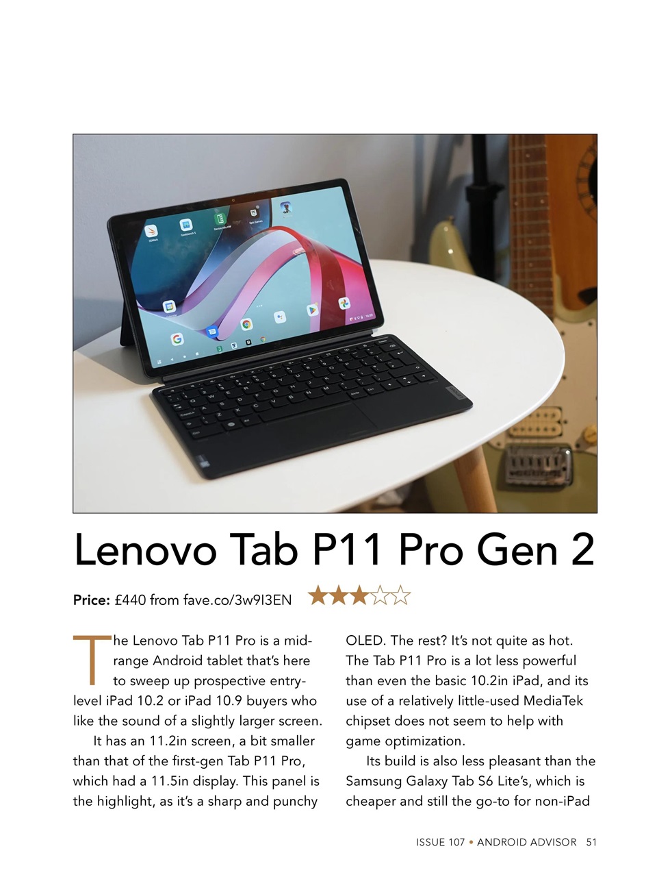 Android Advisor Preview Pages