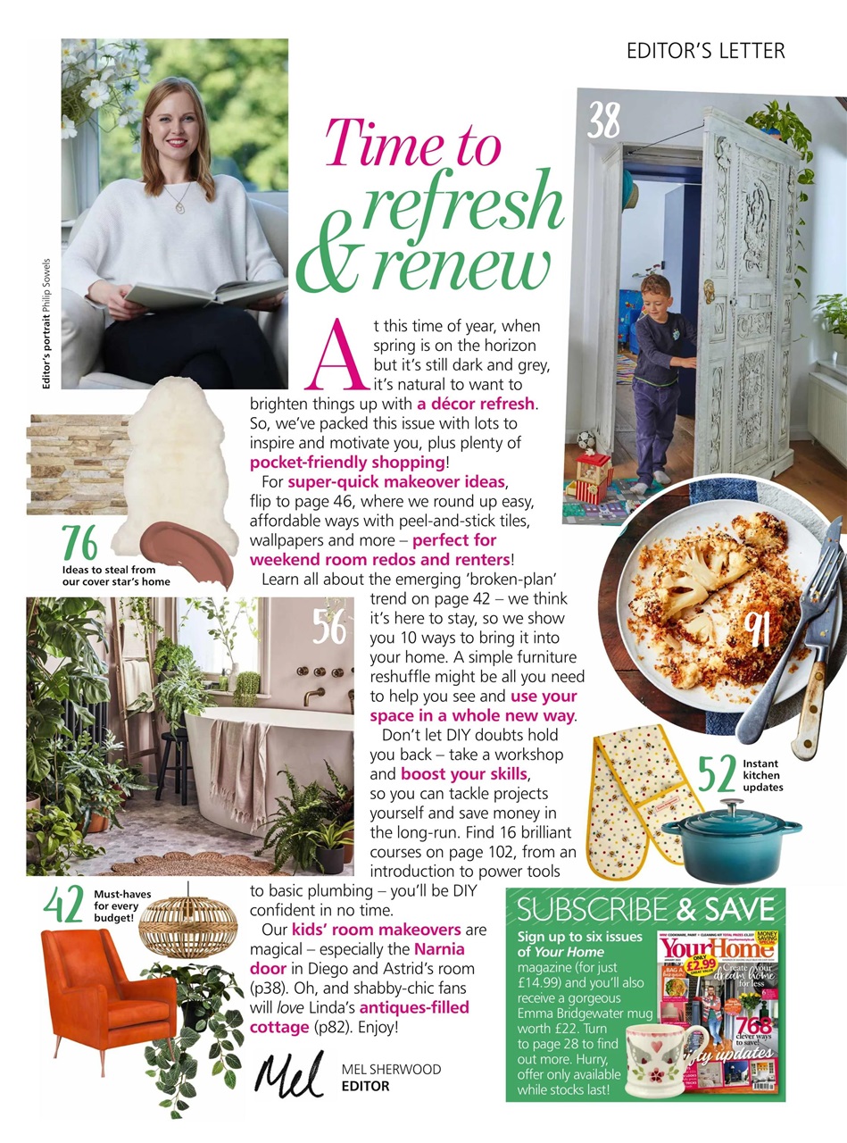 Your Home Magazine Preview Pages