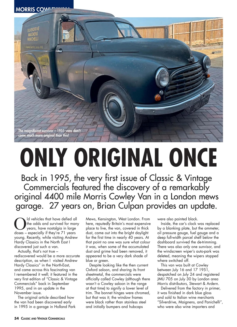 Classic & Vintage Commercials Preview Pages