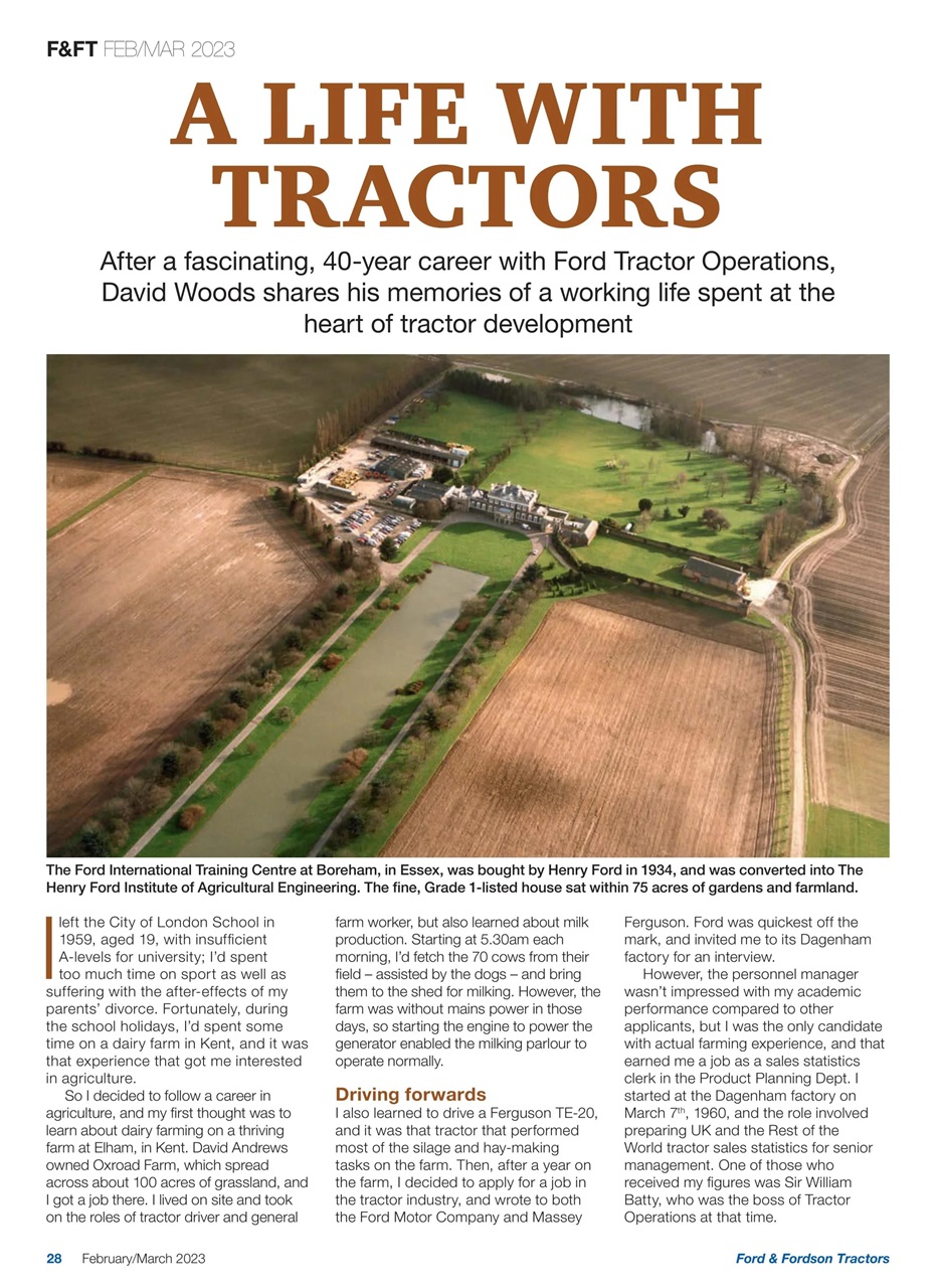 Ford & Fordson Preview Pages