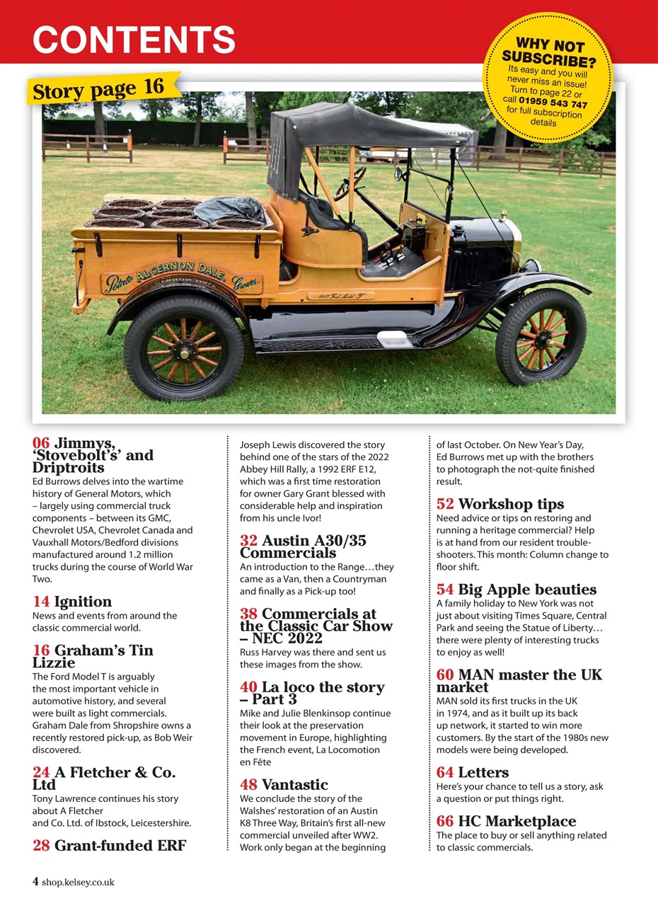 Heritage Commercials Magazine Preview Pages