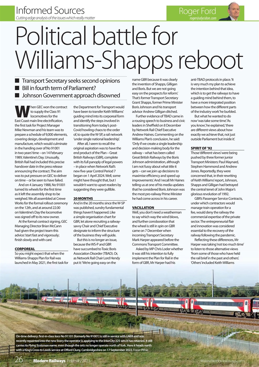 Modern Railways Preview Pages