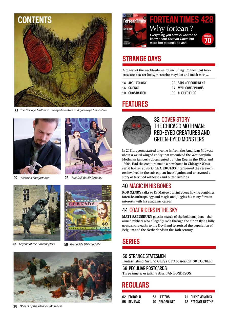 Fortean Times Preview Pages