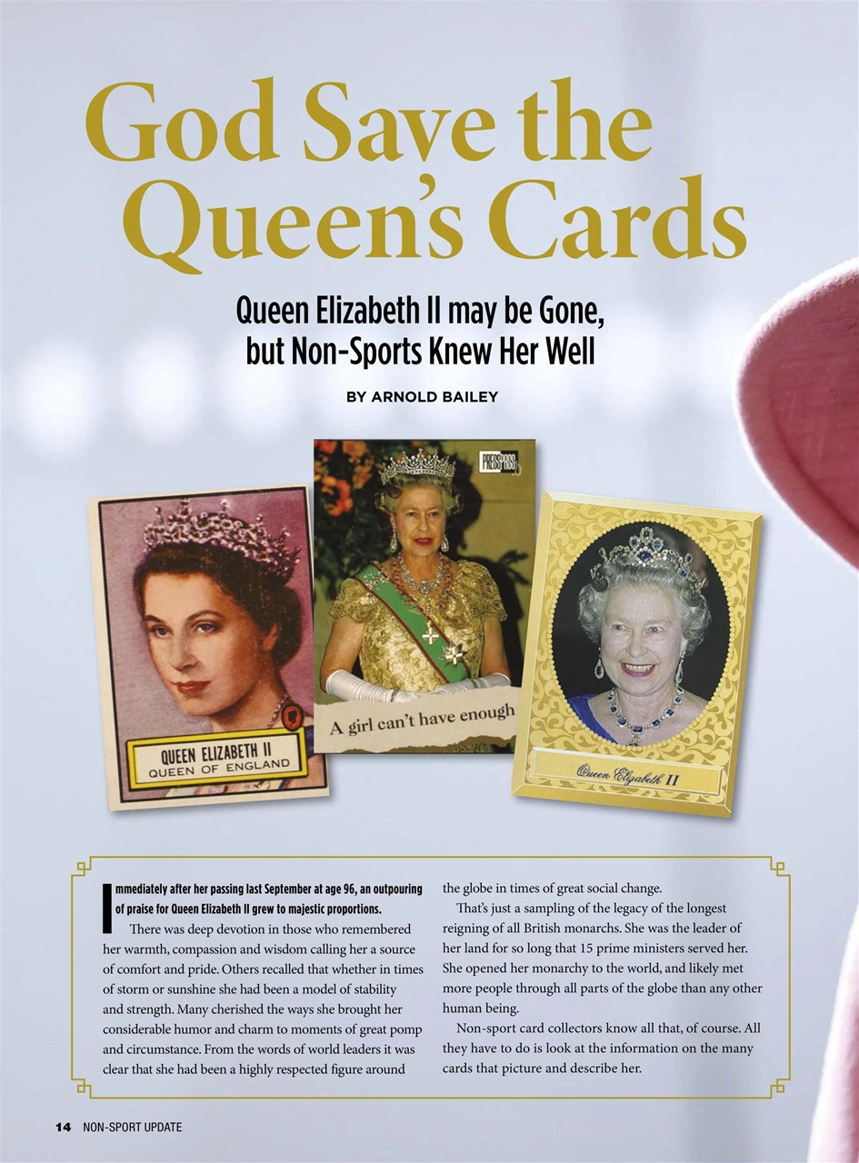 Non-Sport Update Magazine Preview Pages