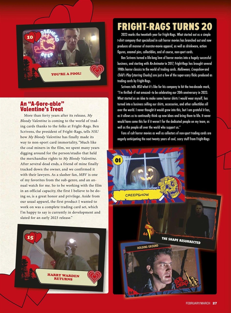Non-Sport Update Magazine Preview Pages