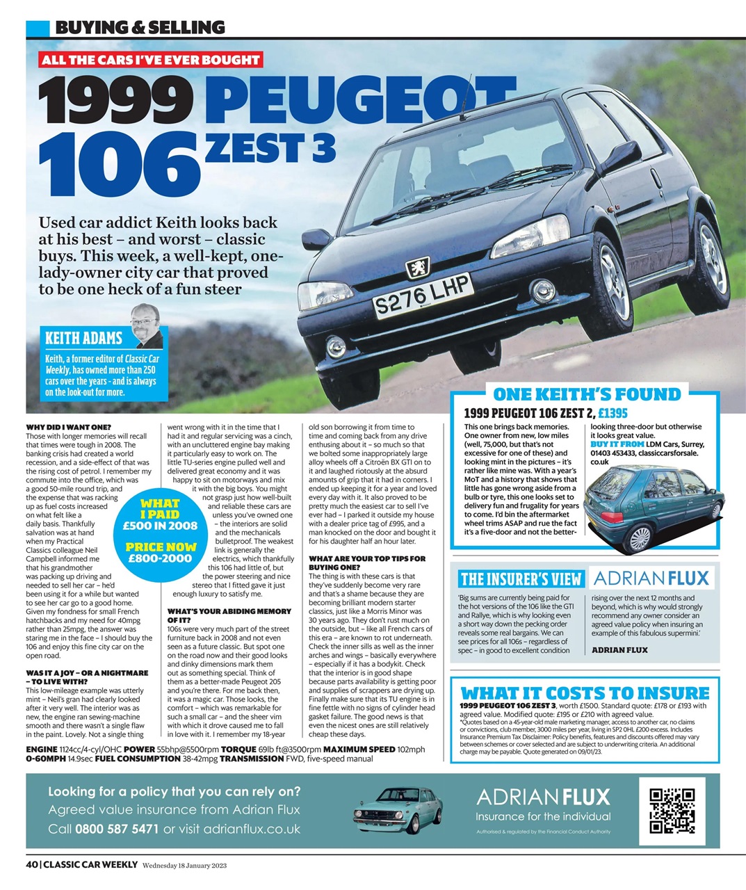 Classic Car Weekly Preview Pages