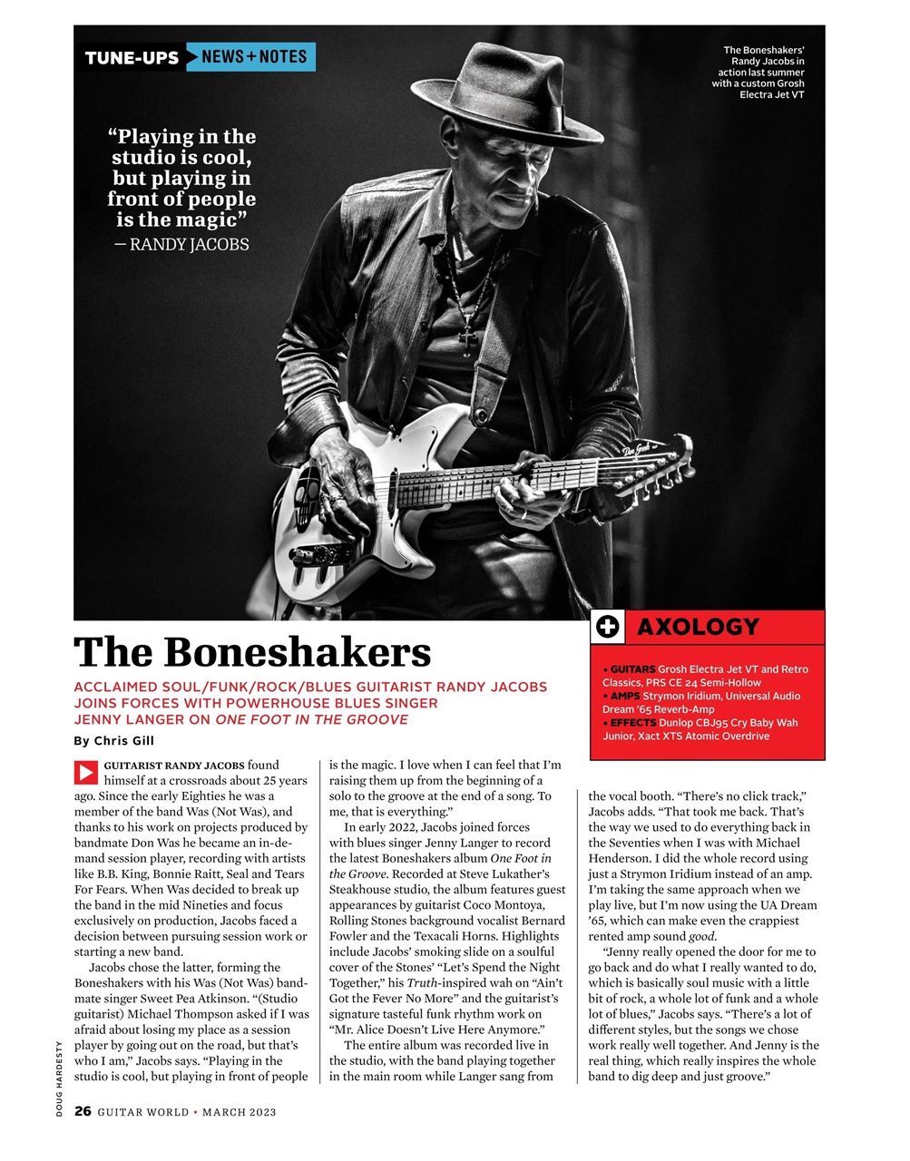 Guitar World Magazine March 2023 Back Issue
