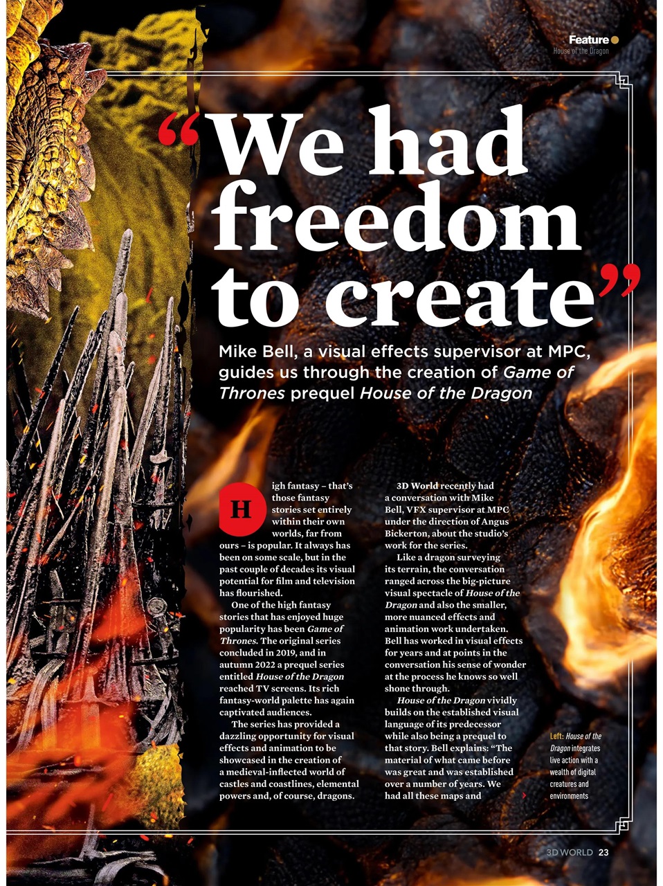 3D World Preview Pages