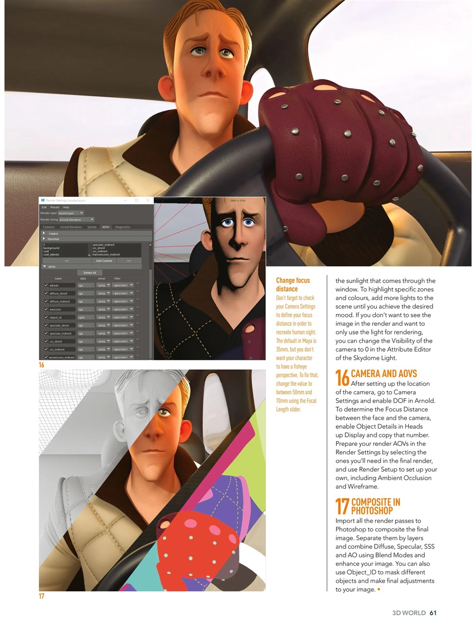 3D World Preview Pages