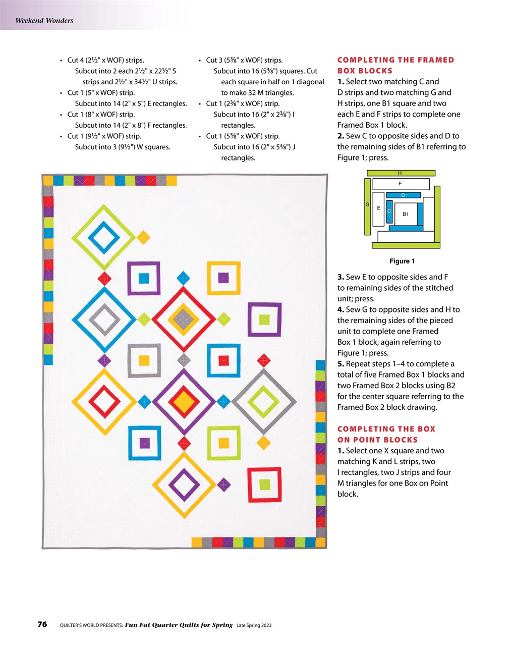 Quilter's World Preview Pages